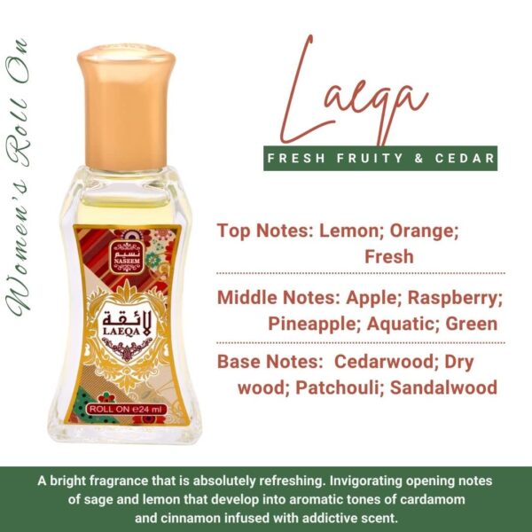 LAEQA NASEEM Perfume OIL 24ML - Image 3