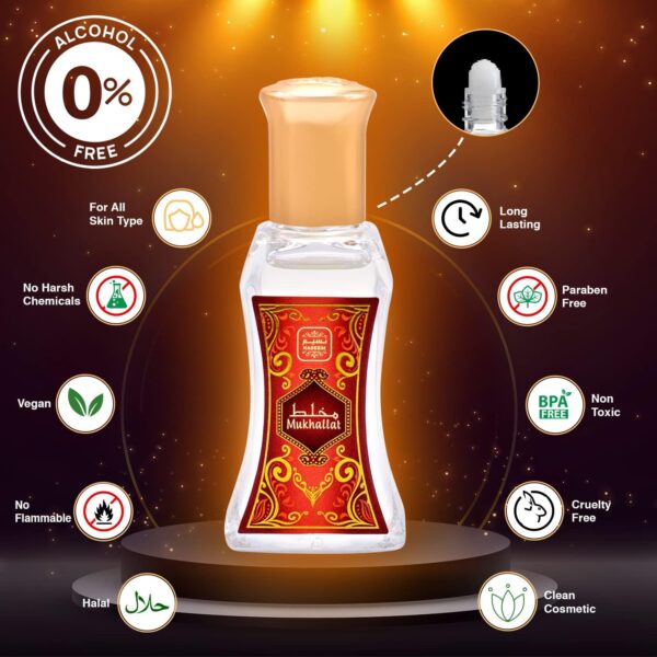 MUKHALLAT Naseem Oil Concentrated Perfume 24ML - Image 3